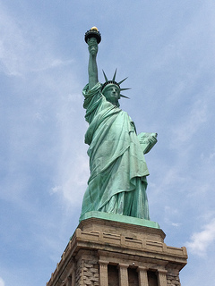Statue of Liberty, photo by Sue Walters, via Flickr.com, Creative Commons.